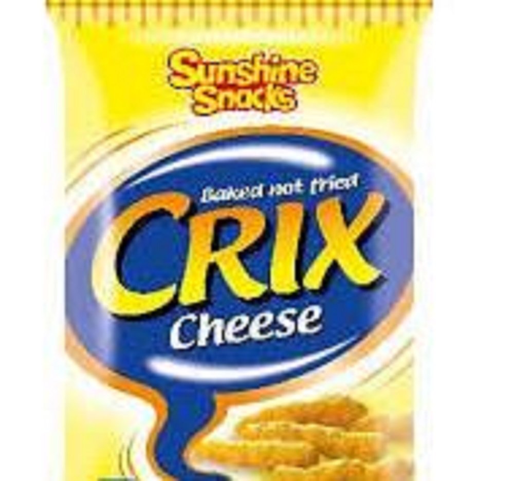 Sunshine Tasty Treats And Goodies Crix Cheese Crisps 45G1