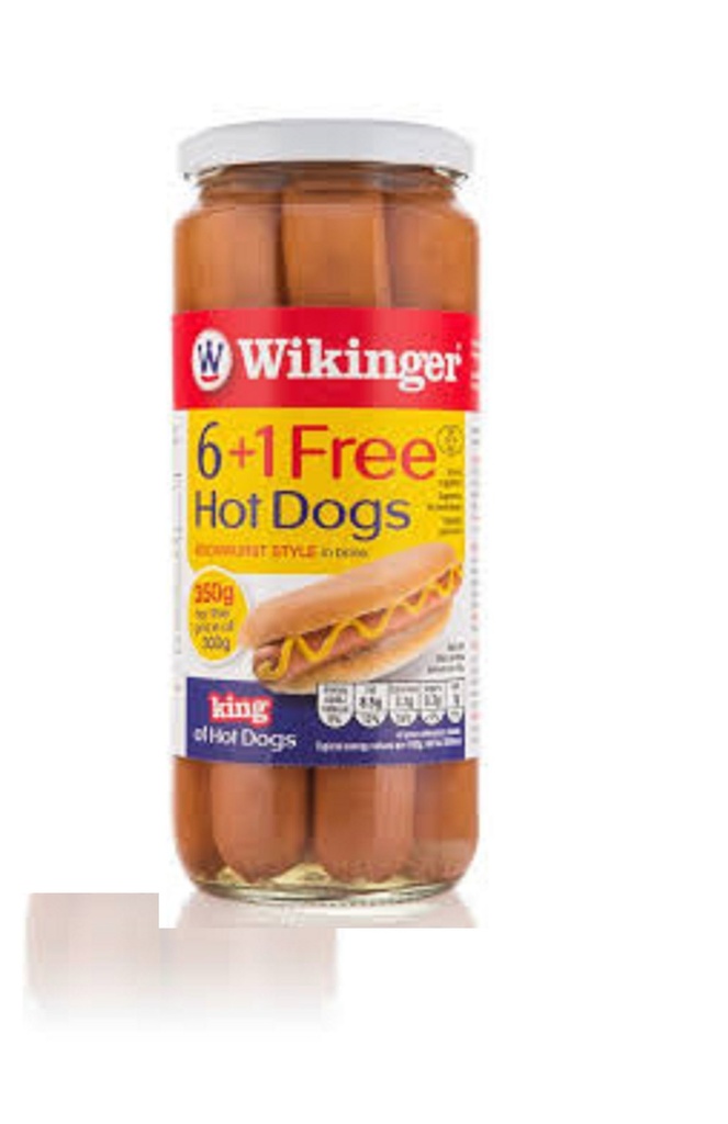 Wikinger 6+1 Free Hot Dogs 550G