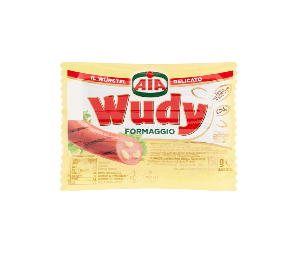 Wudy Promotion 3+1 Formaggio 150G