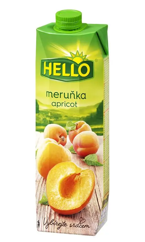 Hello Apricot Juice 1L