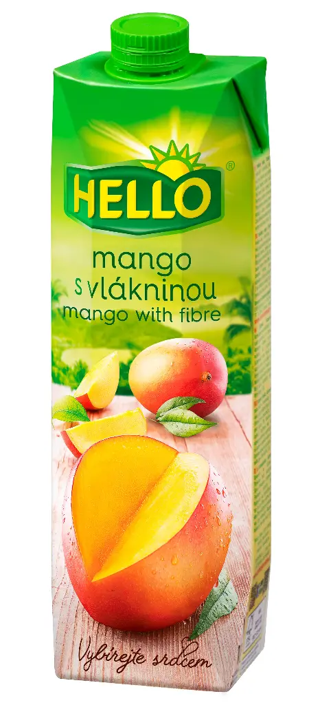 Hello Mango Juice With Fibre 1L