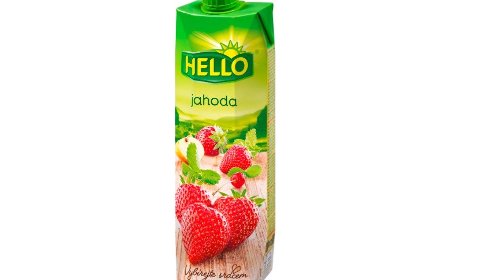 Hello Jahoda Strawberry 1L