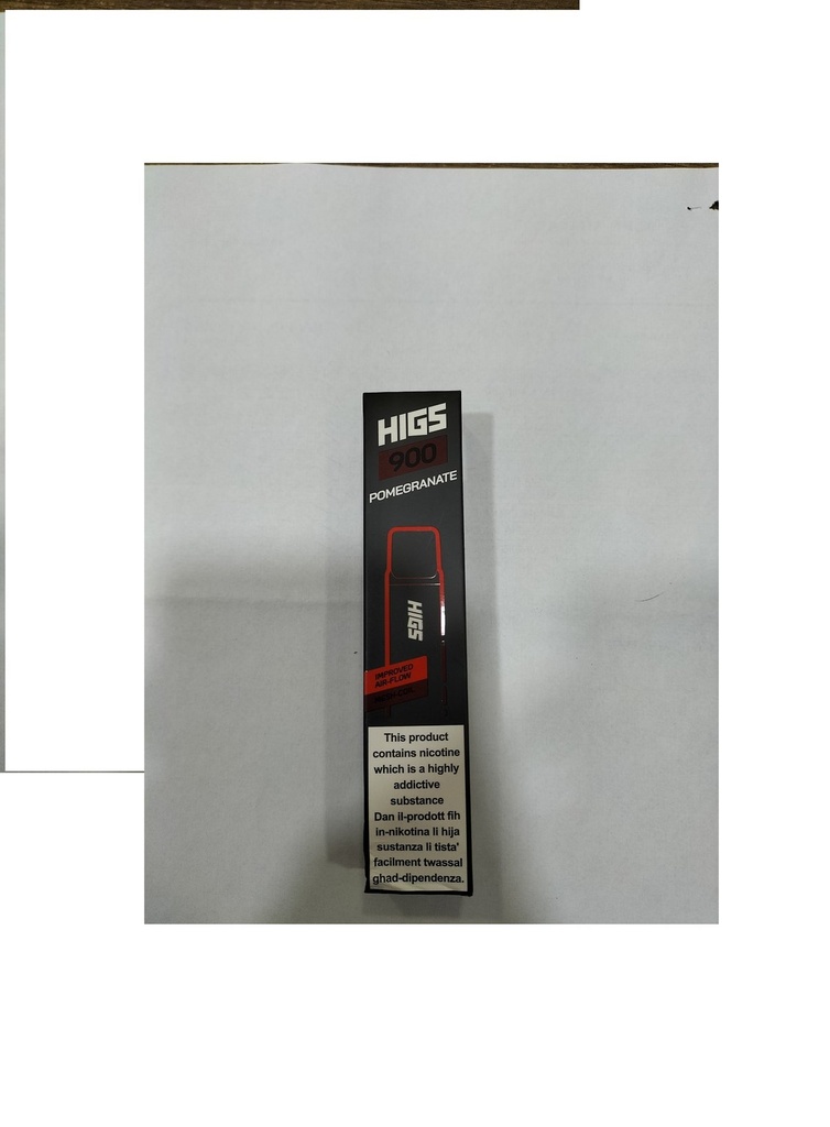 Higs 900 Pomegranate