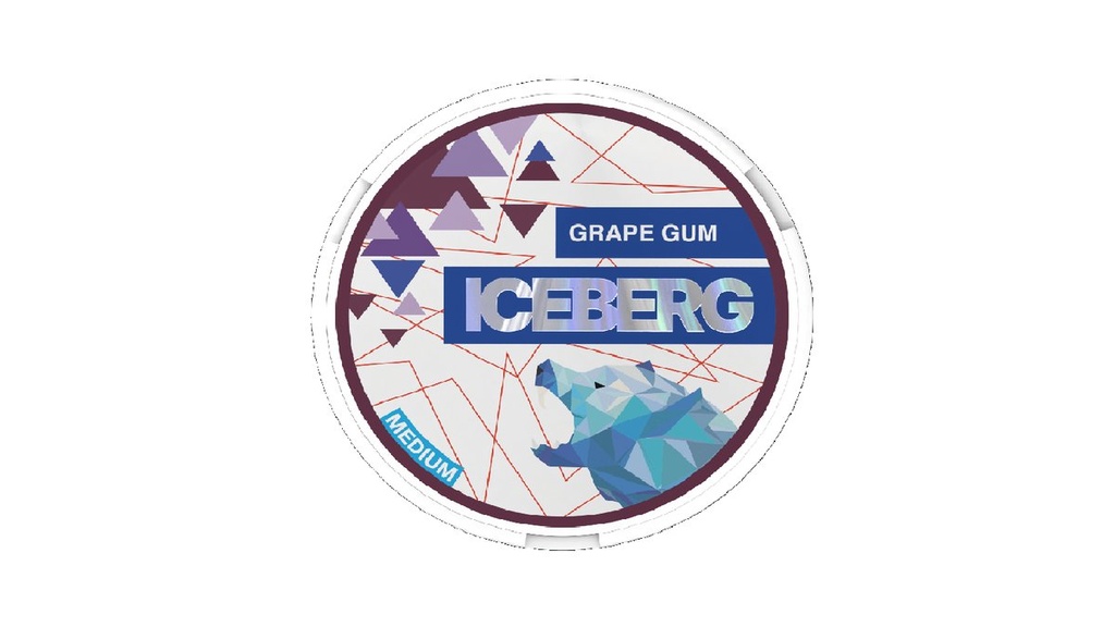 Iceberg 20Mg Grape Gum