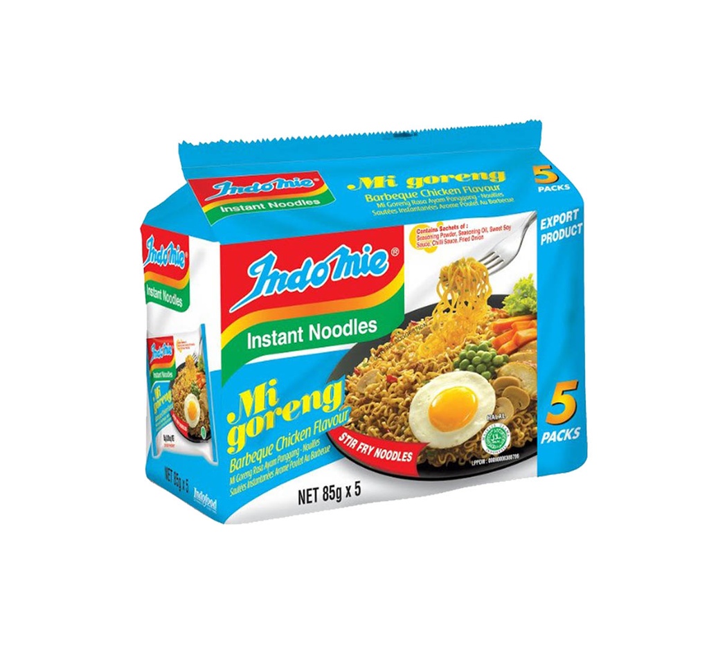 Indomie Mi Goreng Bbq Chicken Flavour 5+5