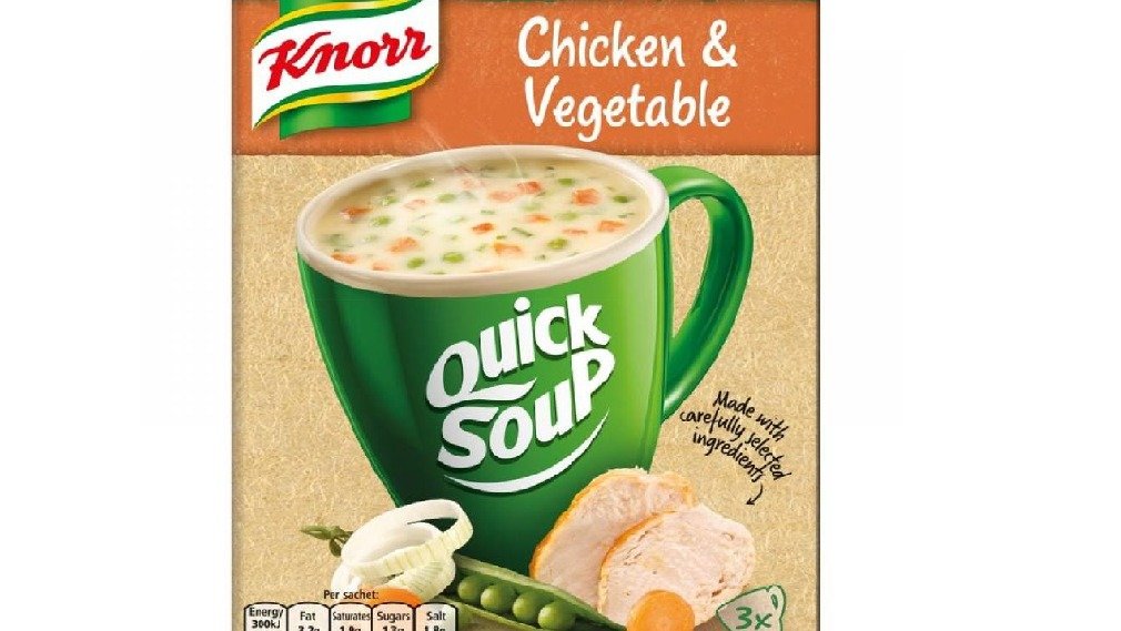 Knorr Chicken With Vegetable Quick Soup 45G