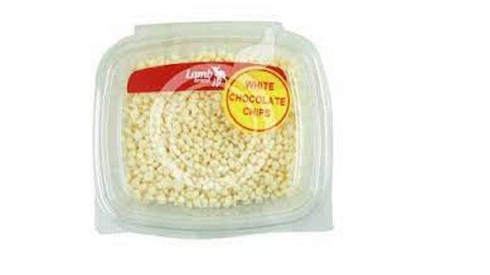Lamb Brand Chocolate Chip White 200g