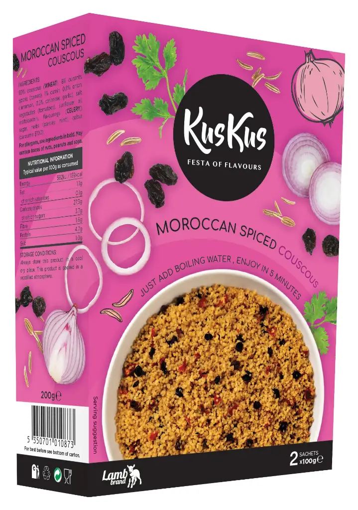Lamb Couscous Moroccan Spice 220g