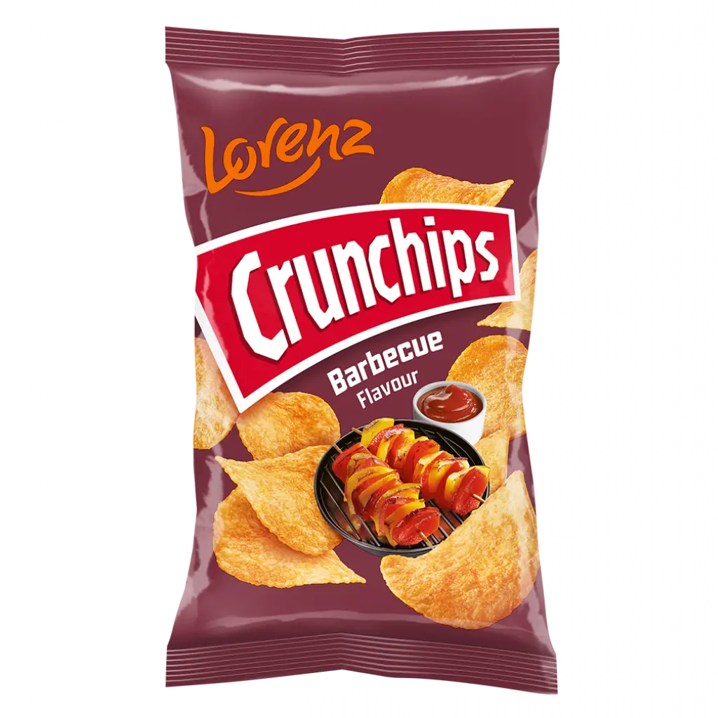 Lorenz Crunchips Bbq 100g