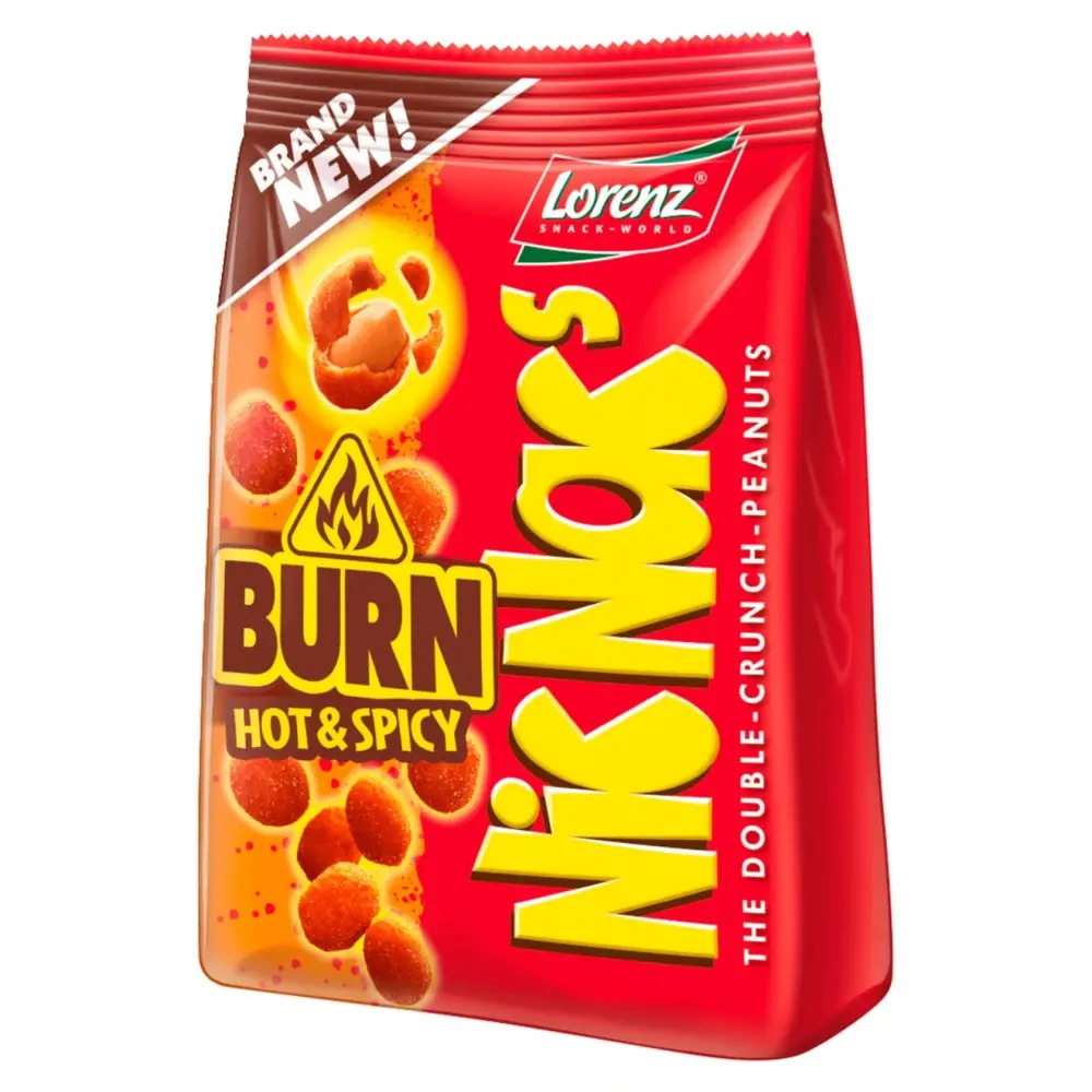 Lorenz Nic Nac's Burn Hot&Spicy 110g