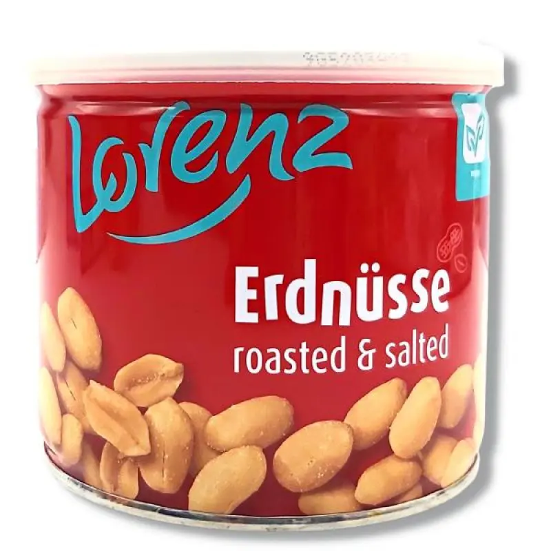 Lorenz Peanuts Can 180g