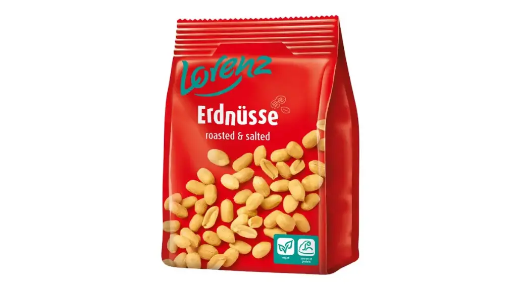 Lorenz Peanuts Roasted & Salted 500g
