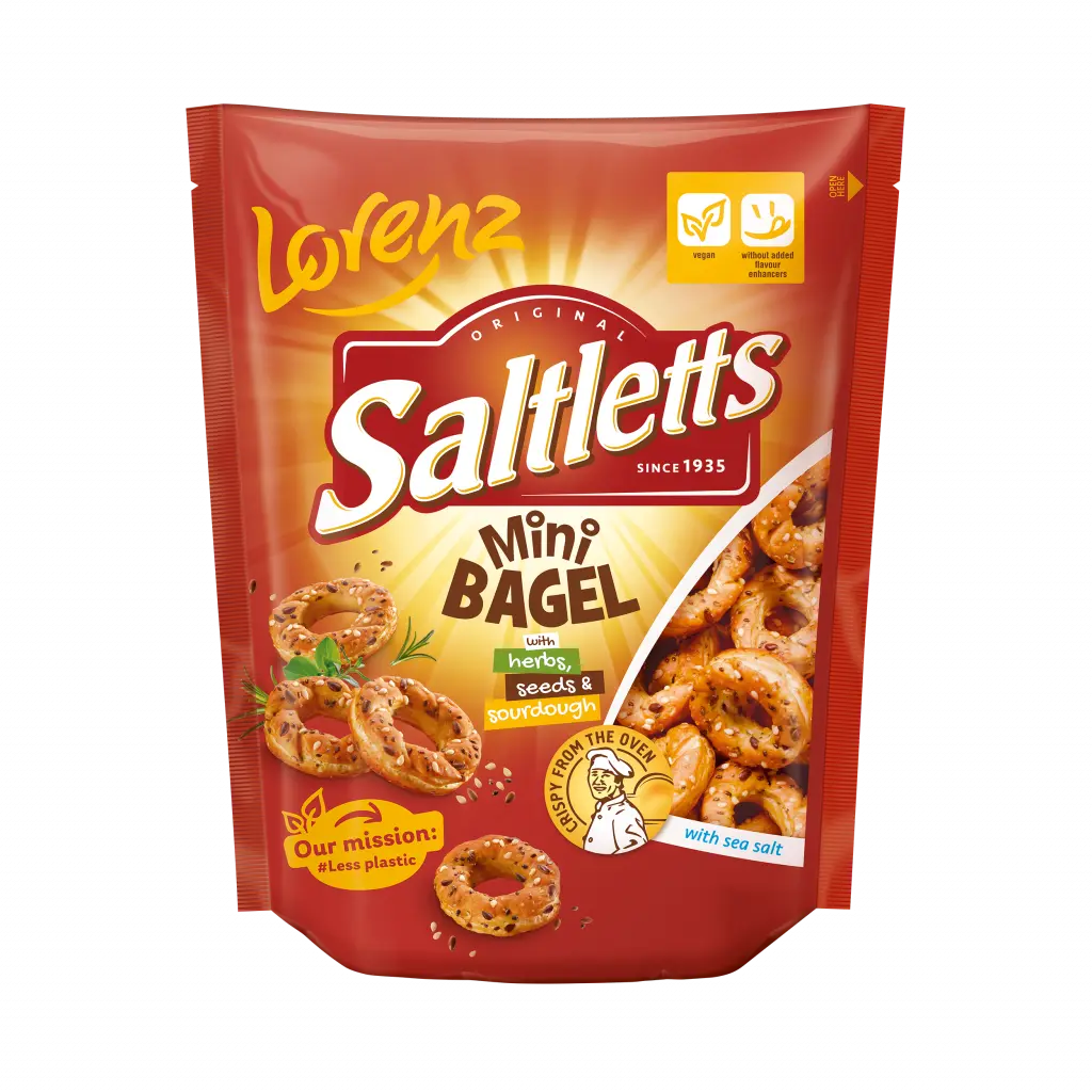 Lorenz Saltlets Mini Bagel 100g