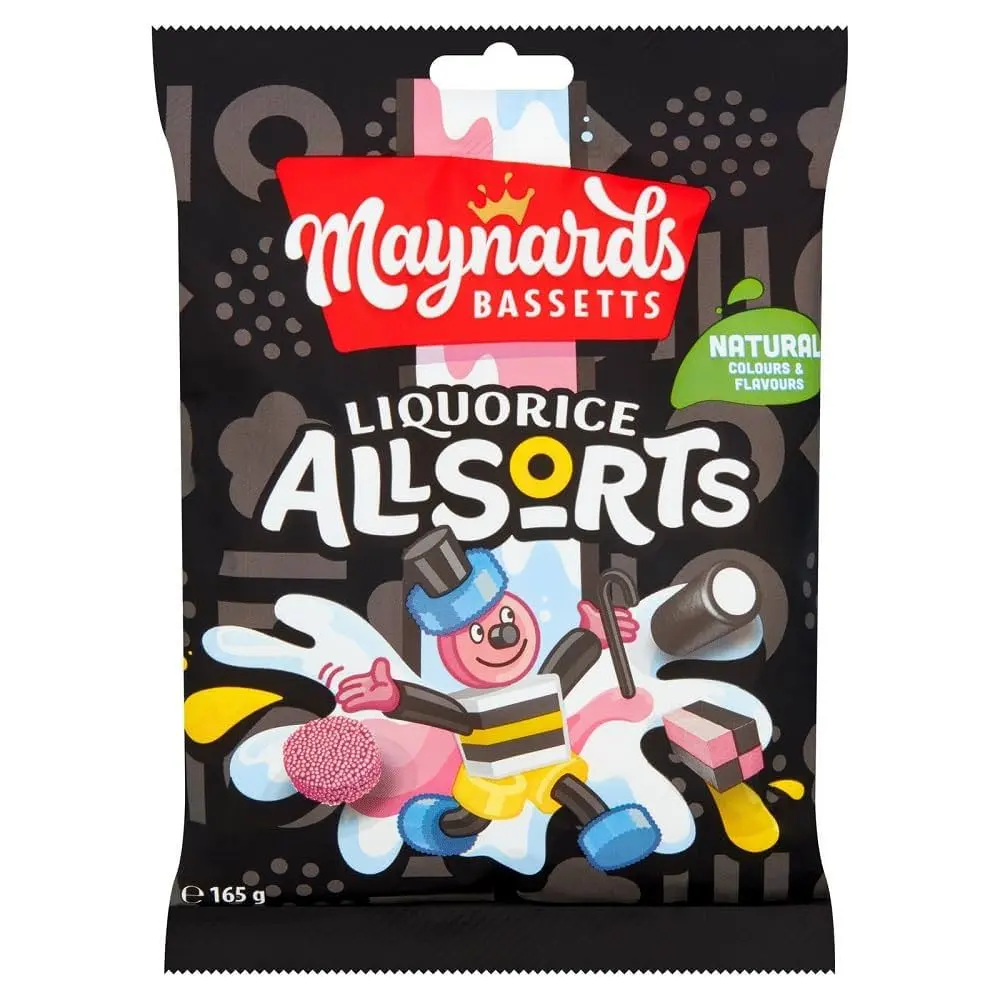 Maynards Bassetts Liquorice All Sorts 165g