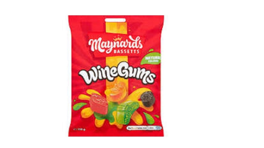 Maynards Wine Gums, 165g