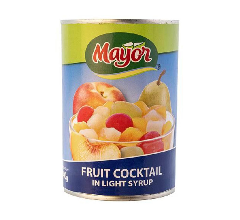 Mayor Fruit Cocktail In Syrup, 3X225G