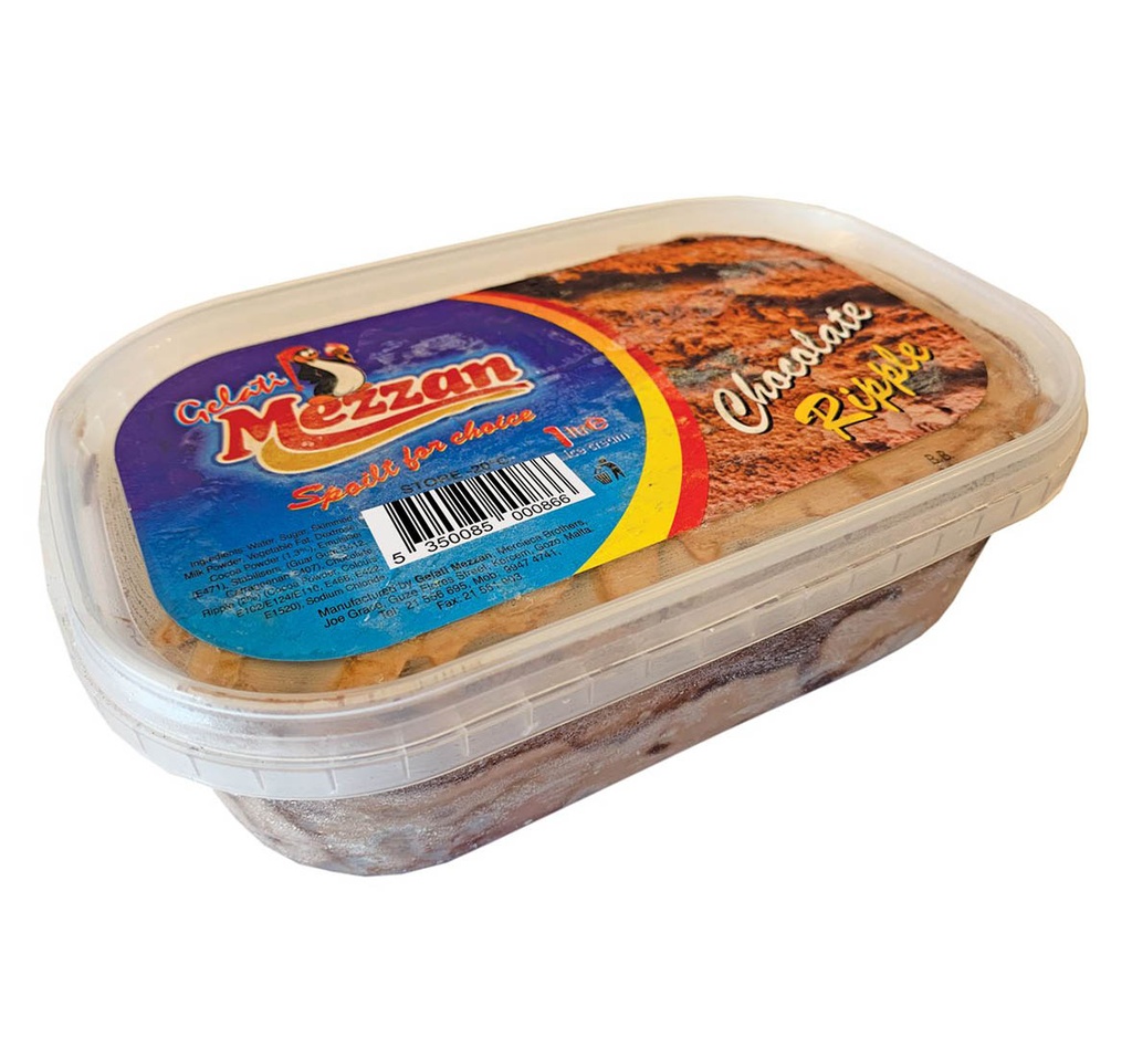 Mezzan Chocolate Ripple, 1L