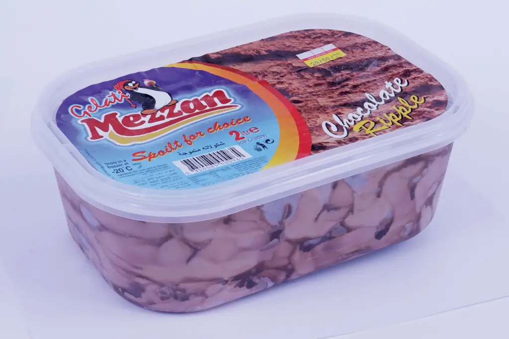 Mezzan Ice Cream Vanilla Chocolate 2L