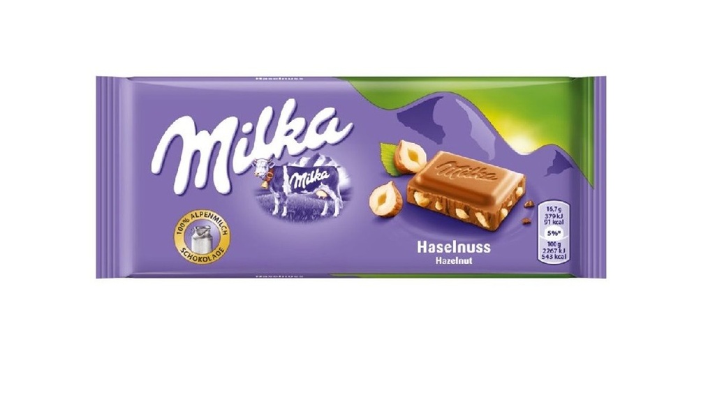 Milka Hazelnut, 100G