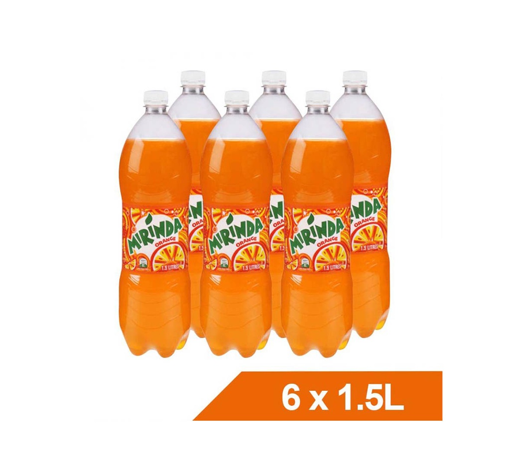 Mirinda Value Pack, 1.5L X 6
