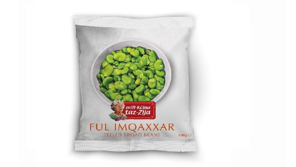 Mkz Peeled Broad Beans, 450G