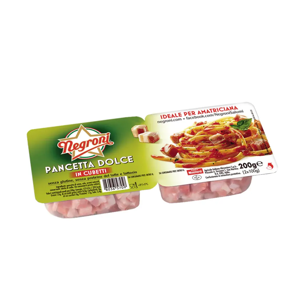 Negroni Pancetta Dolce 2x70g