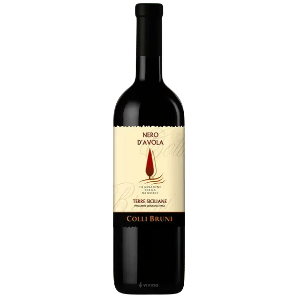 Nero D' Avola Colli Bruni Wine, 750Ml