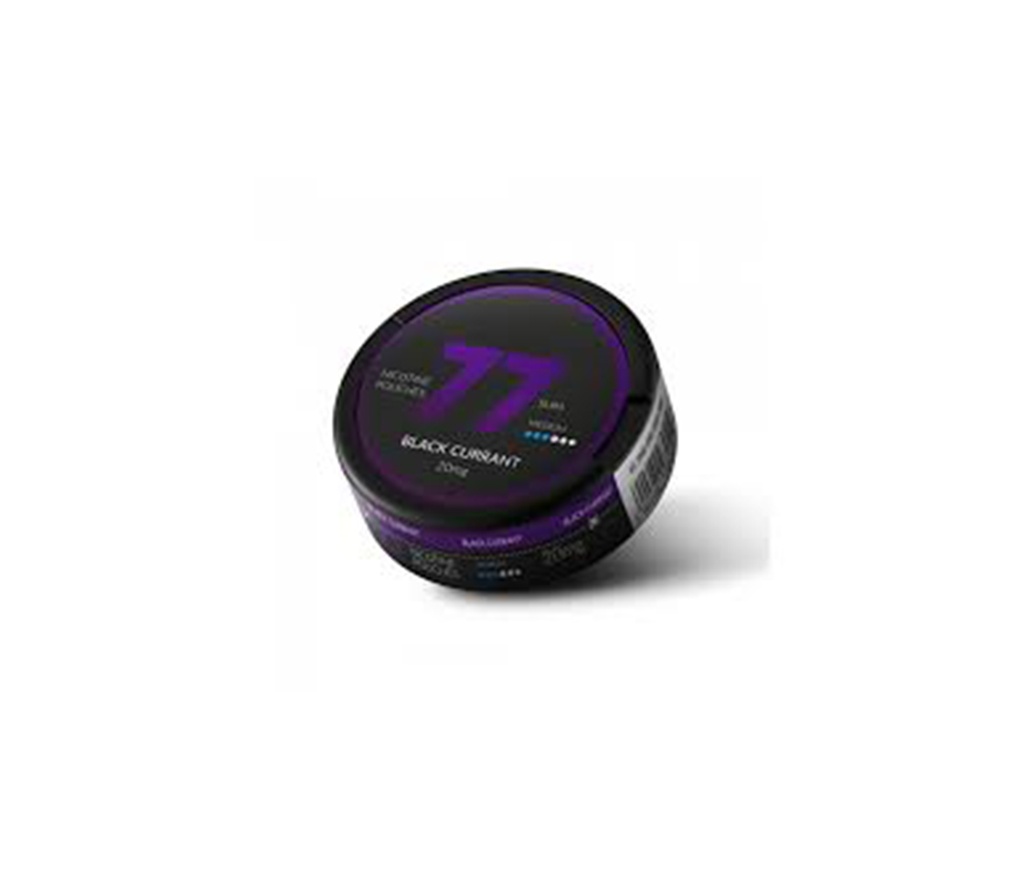 Nicotine Pouches Black Currant, 20Mg