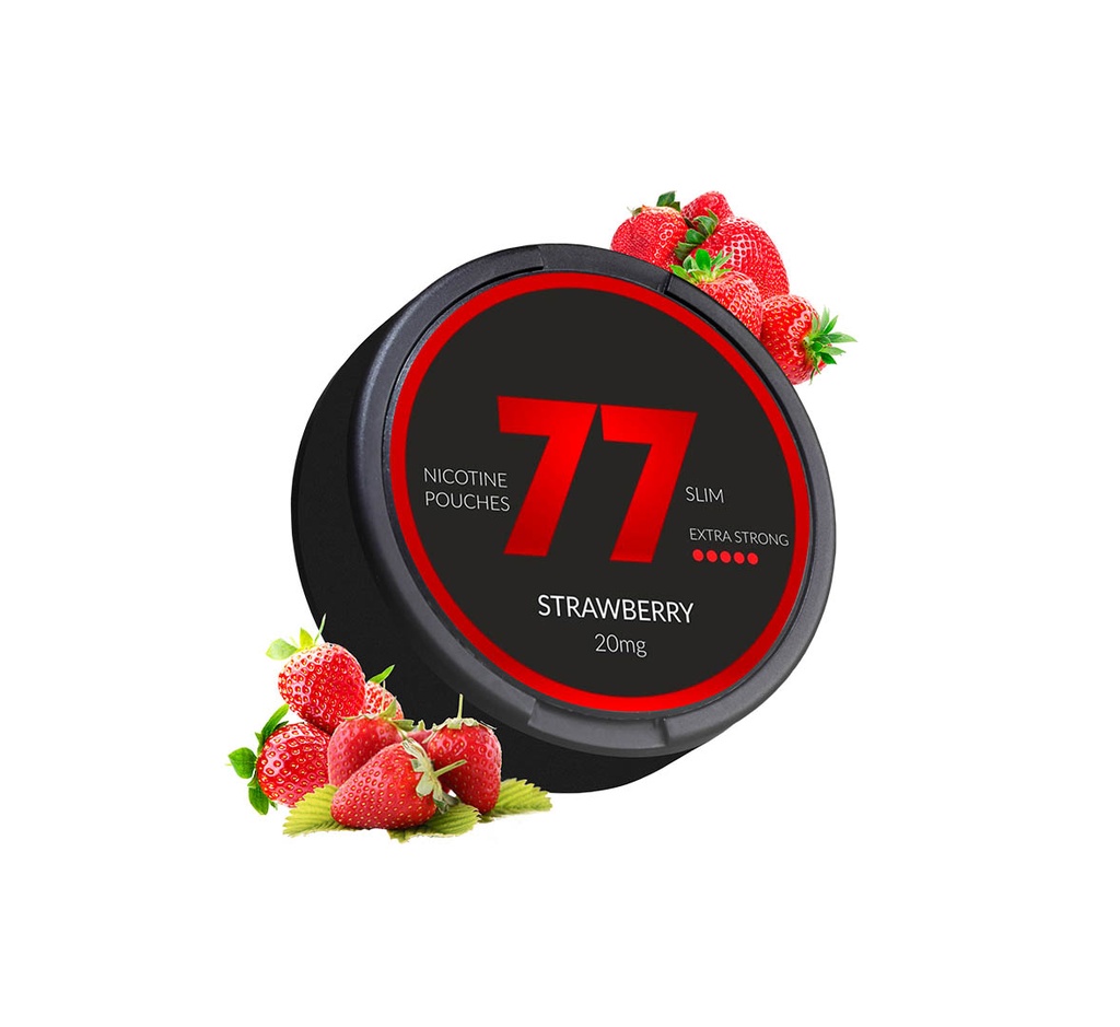 Nicotine Pouches Strawberry, 20Mg