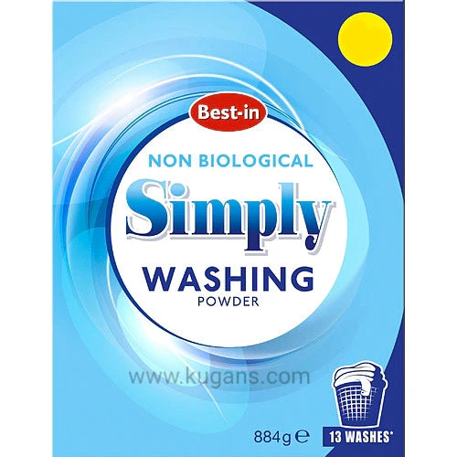 Best-in Non Biological Simply Washing Powder 13 Washes 884g