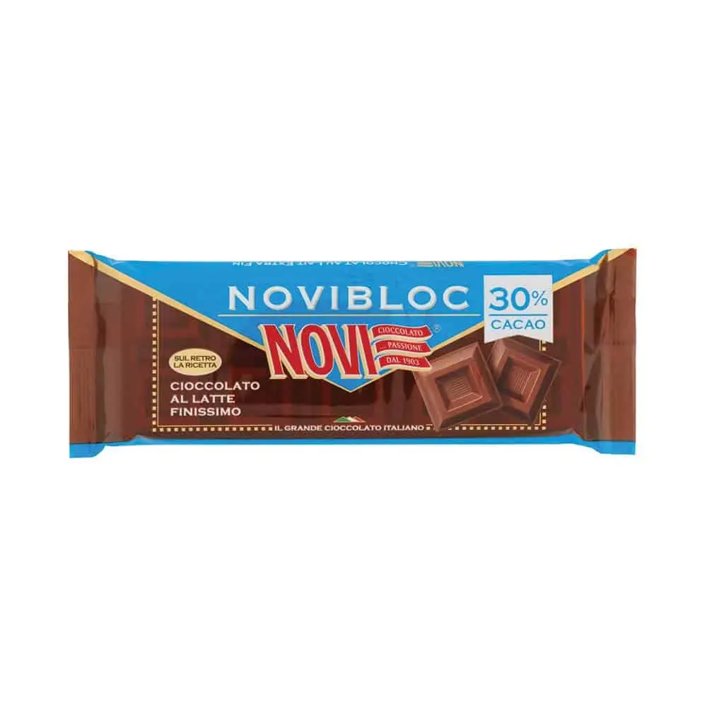 Novi Bloc Milk Melting Chocolate 500g
