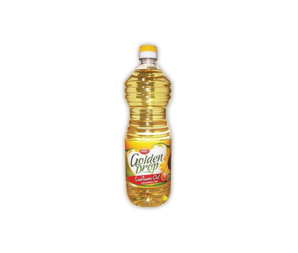 Nutre Golden Drop Sunflower Oil, 1L