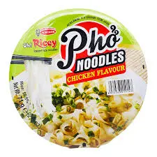 Oh Ricey Cup Noodles Chicken Flavor, 71G ¢0.99