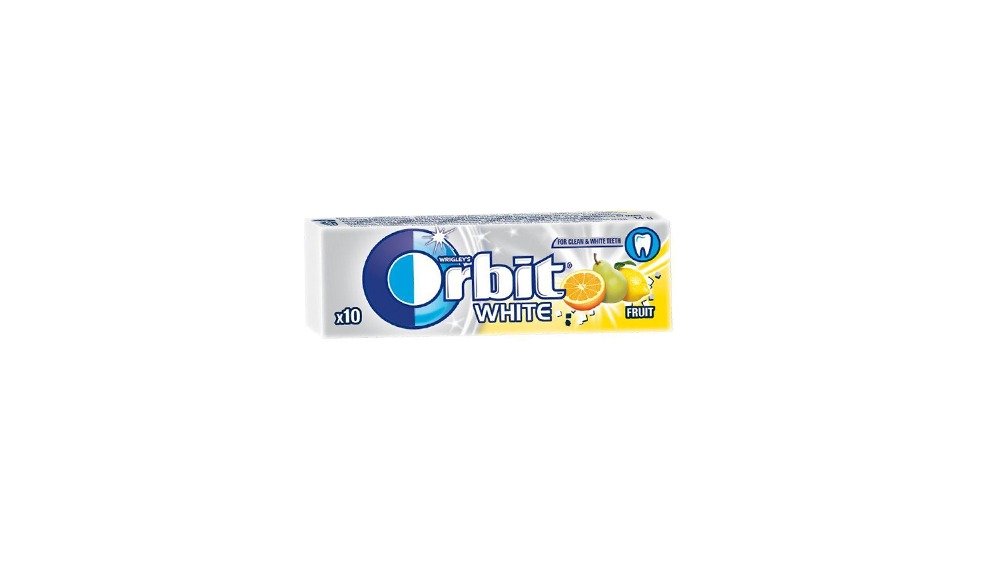 Orbit Pellit White Fruit 14g