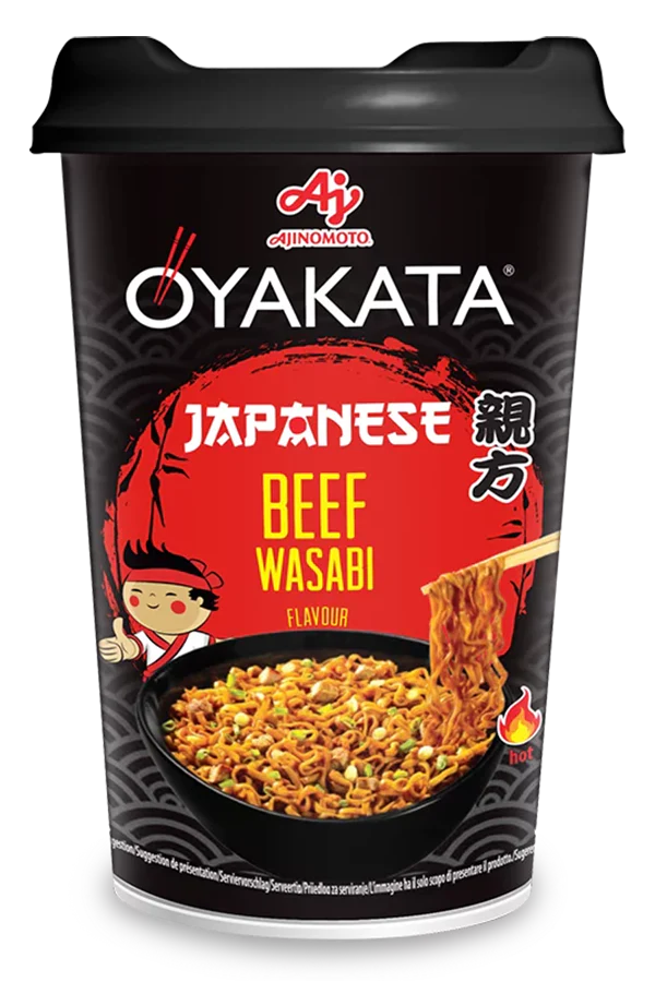 Oyakata Cup Beef Wasabi 93g