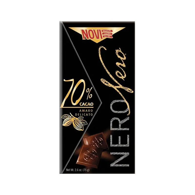 Novi Nero Nero Extra Chocolate Bar 70% 75 g