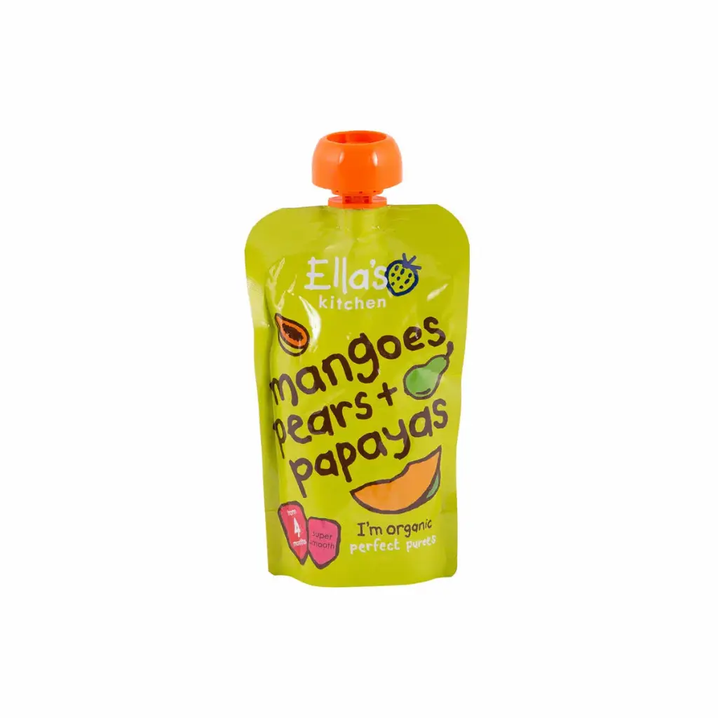Ellas Mangoes Pears Papayas 120g