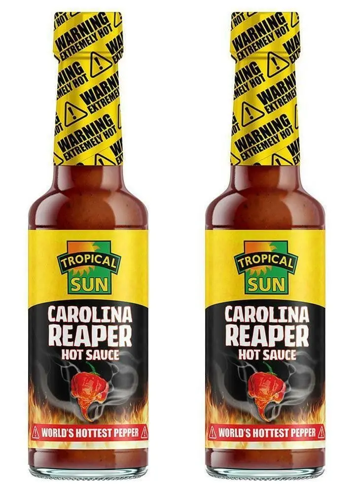 Tropical Sun Carolina Reaper Hot Sauce 148ml (1 unit)