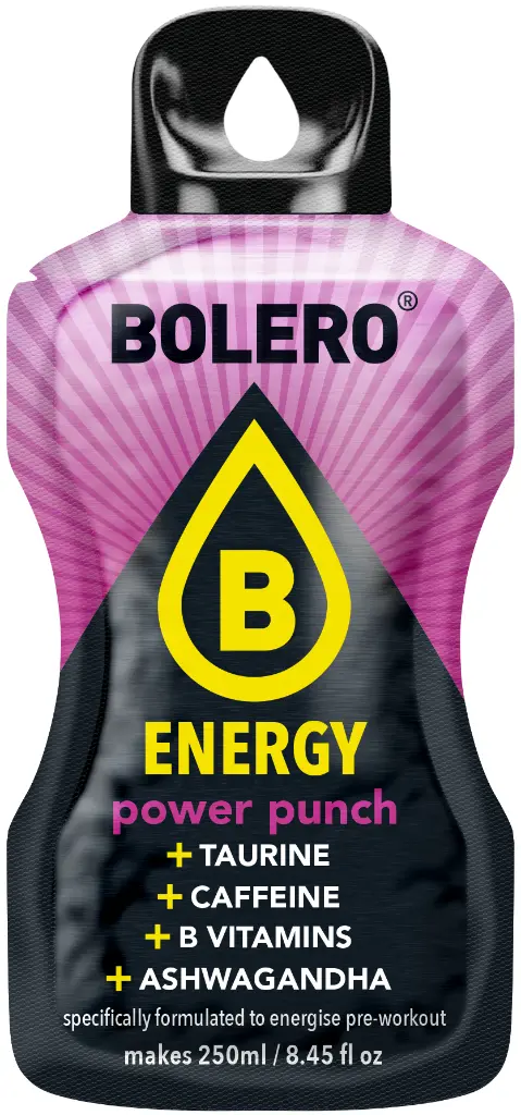 Bolero Instant Drink Energy Power Punch 9g