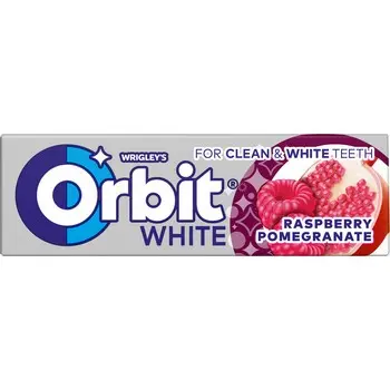 Orbit White Raspberry Pomegranate 14g