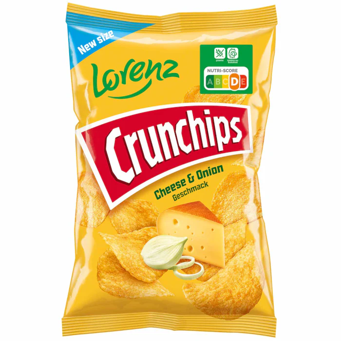 Lorenz Crun Chesse & Onion 100g 30c Off