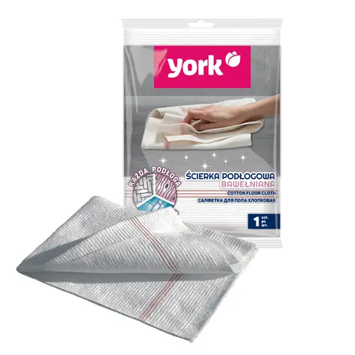 York Cotton Floor Cloth 1pc