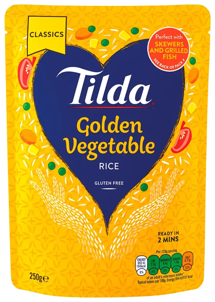 Tilda Golden Veg 250g
