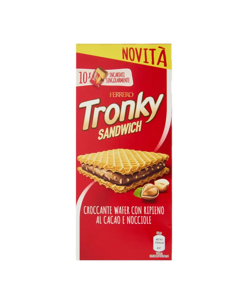 Kinder Tronky Sandwich 10pz x22g