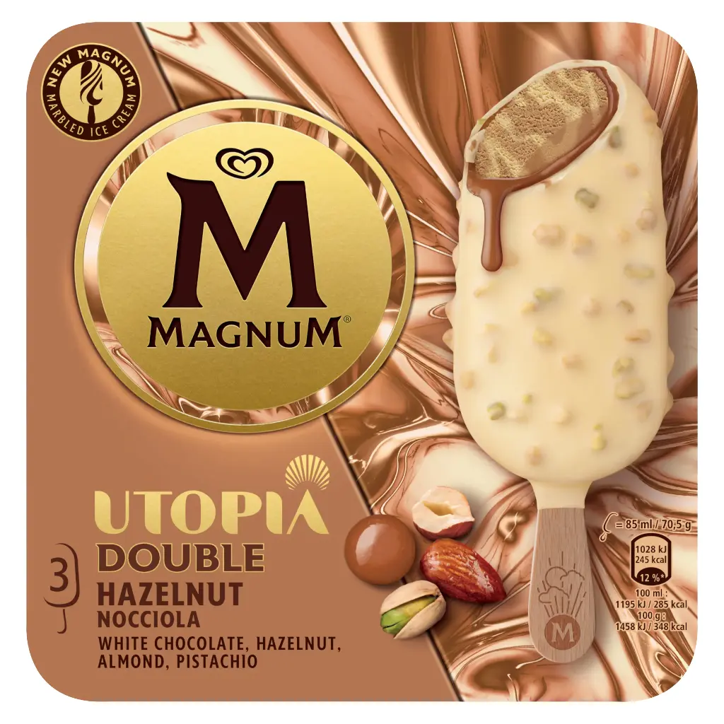 Magnum Utopia Double Hazelnut 85g