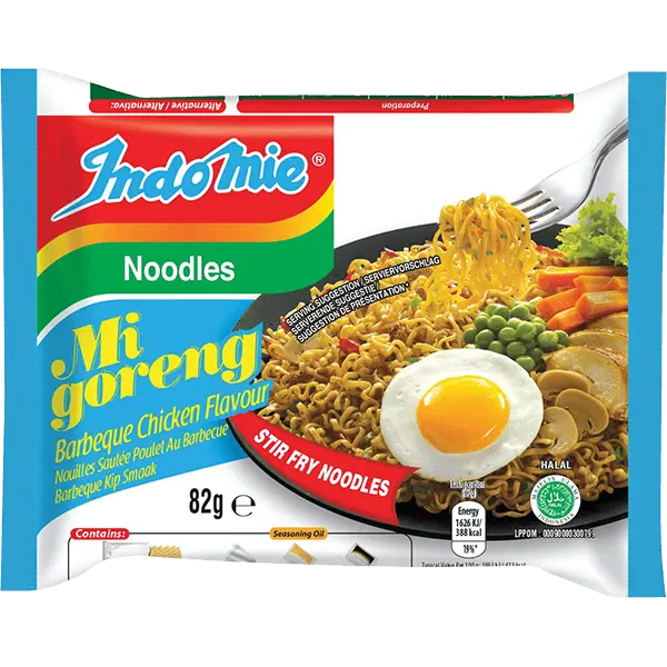Indomie BBQ Noodles 5 x 82g €2 OFF 