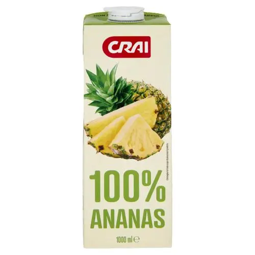 Crai Juice 100% Ananas 1L