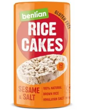 Benlian Rice Cakes Sesame Salt 100g