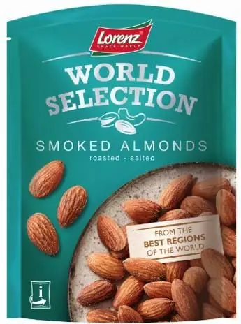 Lorenz Smoked Almonds 100g