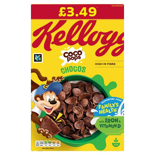 Kelloggs Choco Pops CHOCO 430g